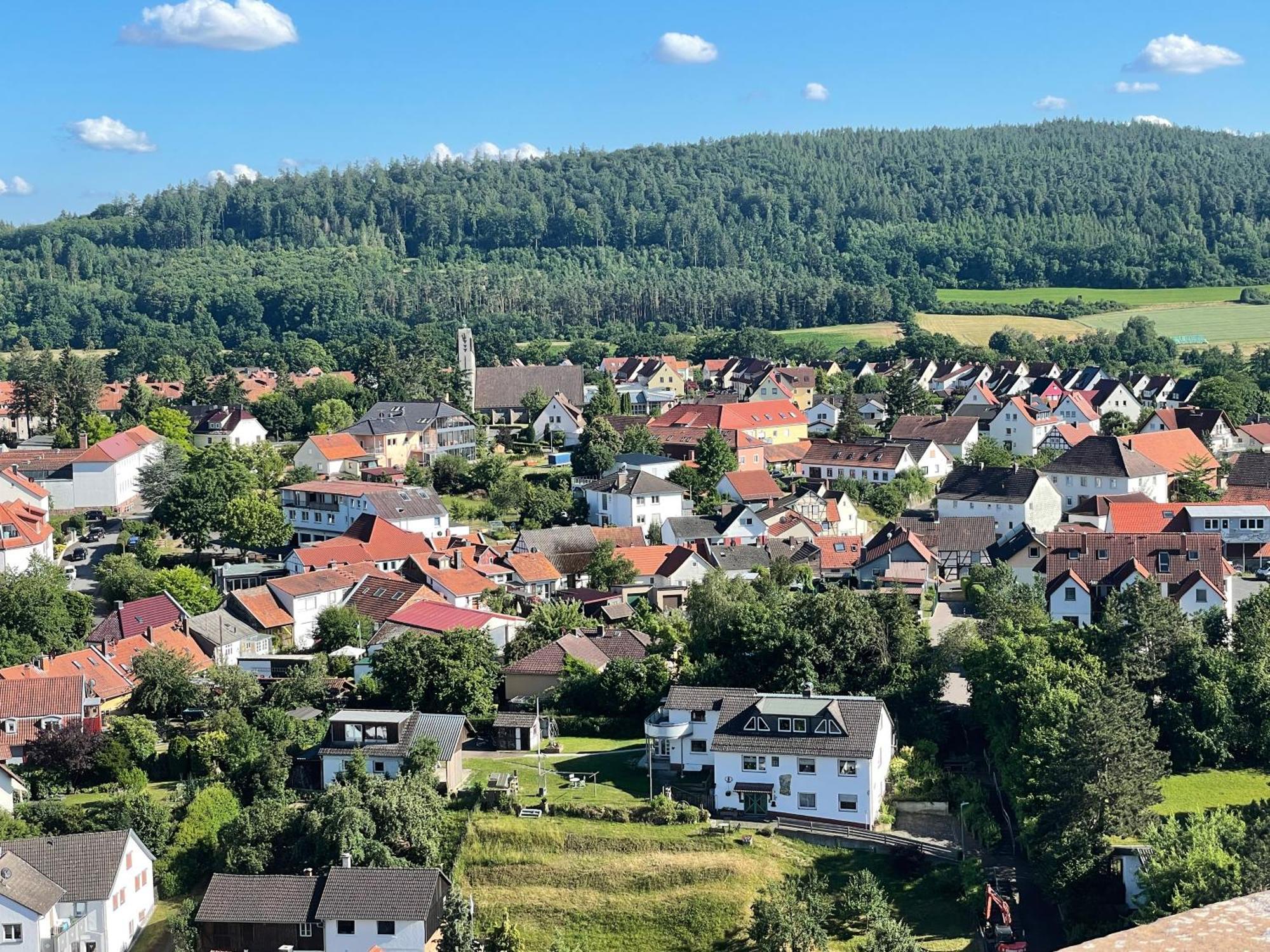 Naturnahe Unterkunft In Der Burgenstadt Schlitz Exteriör bild